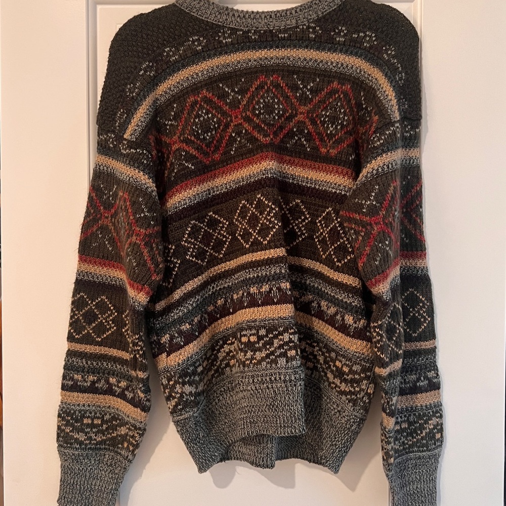 Vintage Cambridge Classics Soft Knit Sweater | Wool & Acrylic | M